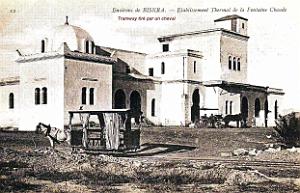 Biskra - Thermes avec Tramway